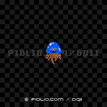 ホイミスライムの画像：FC版ドラクエ2の敵・モンスター図鑑 ／ ドラクエ2攻略