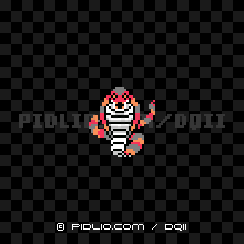 キングコブラの画像：FC版ドラクエ2の敵・モンスター図鑑 ／ ドラクエ2攻略