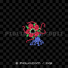 マンイーターの画像：FC版ドラクエ2の敵・モンスター図鑑 ／ ドラクエ2攻略