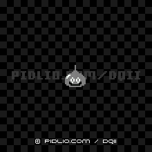 メタルスライムの画像：FC版ドラクエ2の敵・モンスター図鑑 ／ ドラクエ2攻略