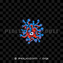 メドーサボールの画像：FC版ドラクエ2の敵・モンスター図鑑 ／ ドラクエ2攻略