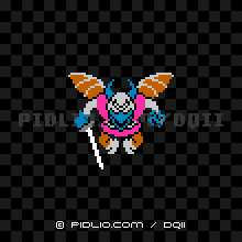 ガーゴイルの画像：FC版ドラクエ2の敵・モンスター図鑑 ／ ドラクエ2攻略