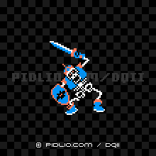 アンデッドマンの画像：FC版ドラクエ2の敵・モンスター図鑑 ／ ドラクエ2攻略