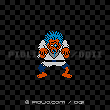 くさったしたいの画像：FC版ドラクエ2の敵・モンスター図鑑 ／ ドラクエ2攻略