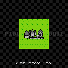 町・村：SFC版ドラクエ2の地形 ／ ドラクエ1攻略